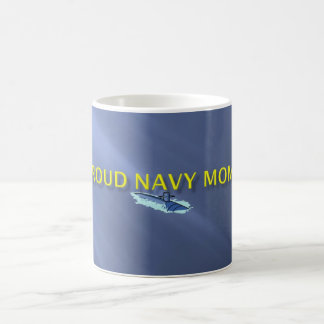 Café Taza orgullosa de la mamá de la marina de guerra