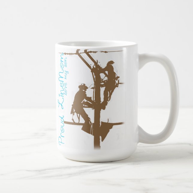 Café Taza orgullosa de LineMom (Derecha)