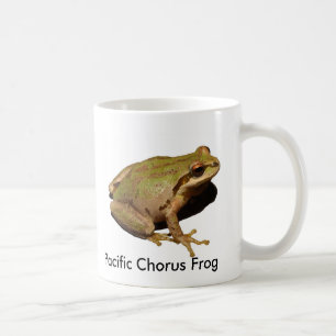 Café Taza pacífica de la rana de estribillo