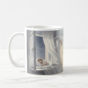 Café Taza Paisaje de Sueños de Domingo por la Mañana