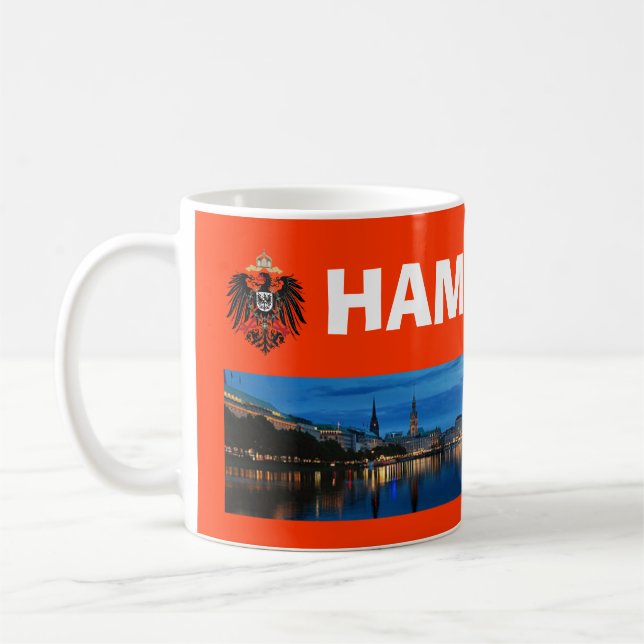 Café Taza panorámica de Hamburg* (Izquierda)
