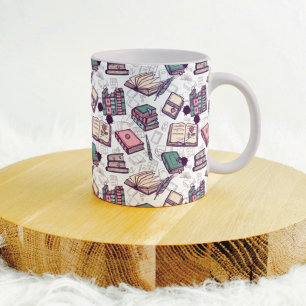 Café Taza para amantes de los libros