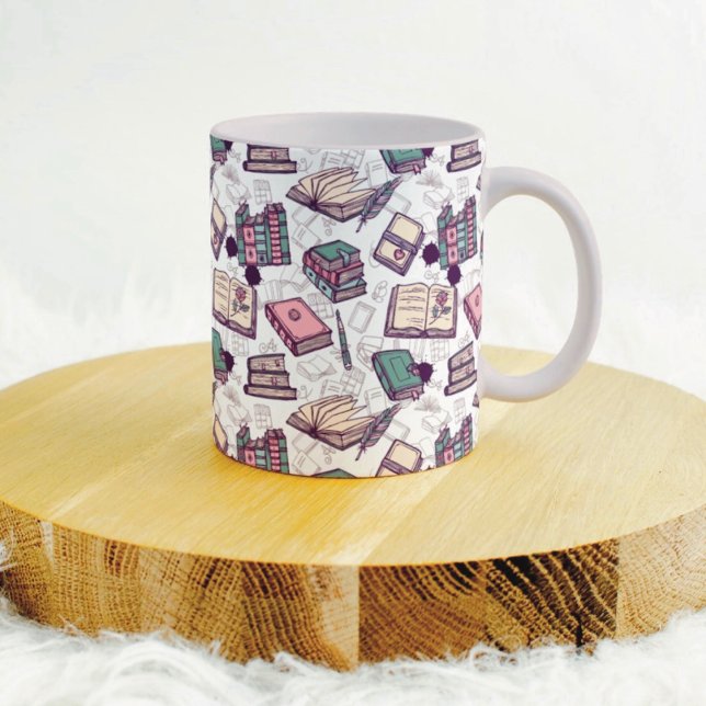 Café Taza para amantes de los libros (Subido por el creador)