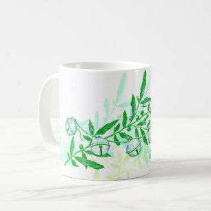 Café Taza para Arte Vintage de Vacaciones Jingle Bells