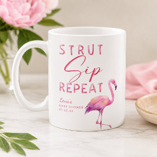 Café Taza para Baby Shower de Flamenco – Pavonea, Bebe,