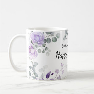 Café Taza para Dama de Honor con Nombre Personalizado D