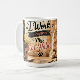 Café Taza para dueño de mascota divertido