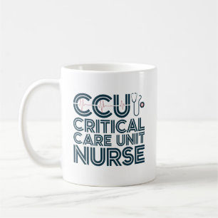 Café Taza para enfermera de la Unidad de Cuidados Inten