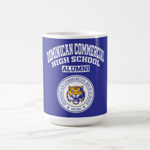 Café Taza para exalumnos de Dominican Commercial HS Tig