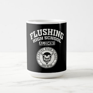 Café Taza para exalumnos de Flushing High School Nueva 