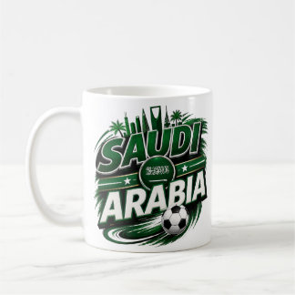 Café Taza para fanático de fútbol de Arabia Saudita | S