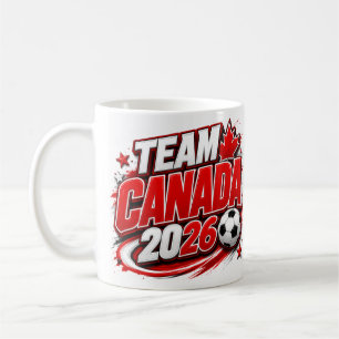 Café Taza para fanático de fútbol de SELECCIÓN DE CANAD