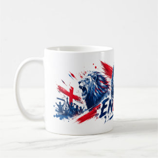 Café Taza para fanático del fútbol de Inglaterra Three