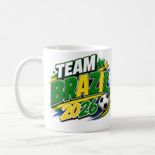 Café Taza para fanático del fútbol de SELECCIÓN BRASIL