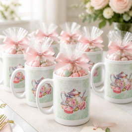 Café Taza para Fiesta de Despedida de Soltera con Té