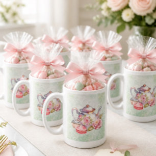 Café Taza para Fiesta de Despedida de Soltera con Té
