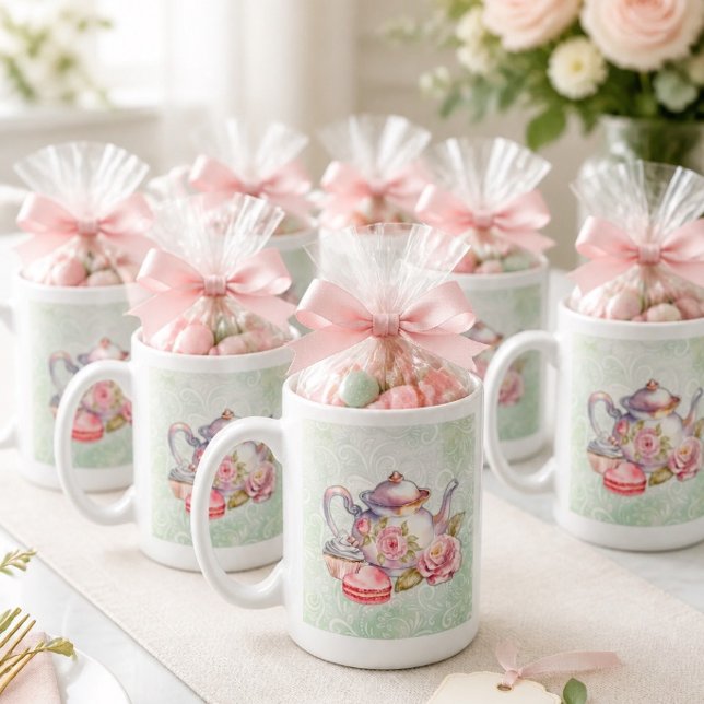 Café Taza para Fiesta de Despedida de Soltera con Té (Subido por el creador)