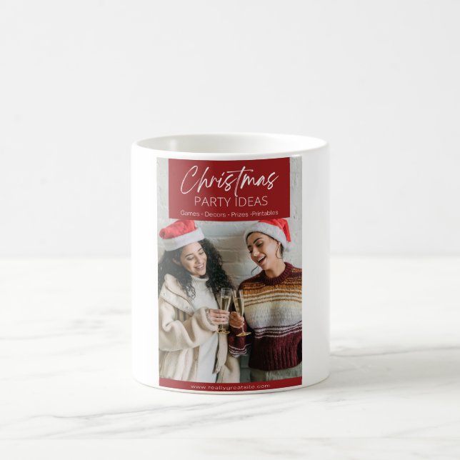 Café Taza para Fiesta de Navidad (Centro)