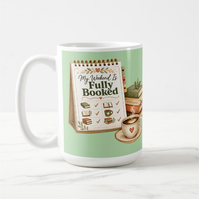 Café Taza para lectores de fin de semana completamente  (Izquierda)