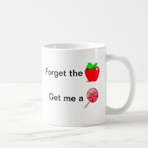 Café Taza para maestro - Olvídate de la manzana