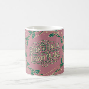 Café Taza para maestros con planes de lección para deco