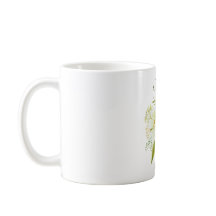 Taza para Mamá con Acuarela de Ramo de Margaritas 