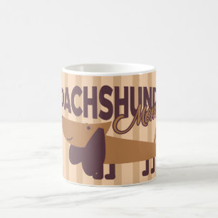 Café Taza para mamá de Dachshund
