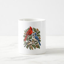 Taza para observadores de aves con un diseño de Ca
