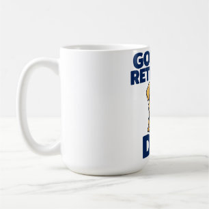 Café Taza para papá de Golden Retriever