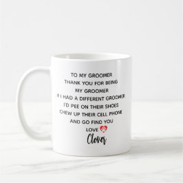 Café Taza para peluquero de perros, regalo para peluque