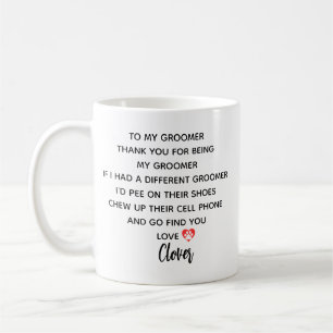 Café Taza para peluquero de perros, regalo para peluque