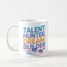 Taza para profesional de RRHH cazador de talentos 