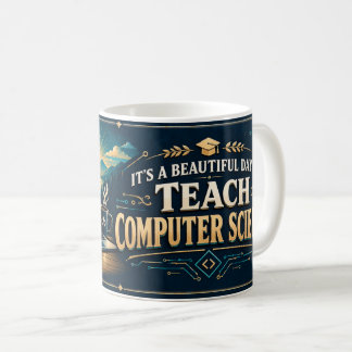 Café Taza para profesor de ciencias de la computación,