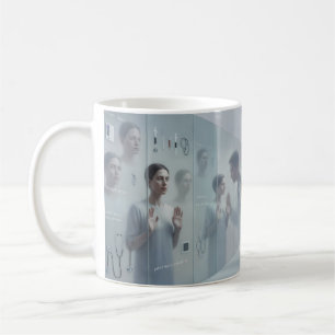 Café Taza Pared de Vidrio Alma Flotante Cómodamente Ins