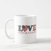 Taza Patriótica de Amor a América