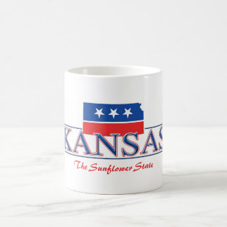 Café Taza patriótica de Kansas