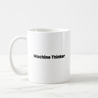 Café Taza Pensador de Máquina – Regalo para Inteligenci