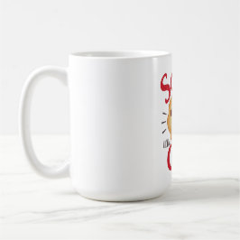 Café Taza Pequeña Galleta de Santa | Navideño Adorable 