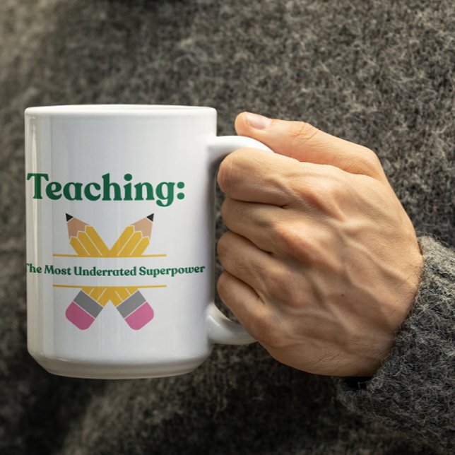 Café Taza personalizable para profesionales de la enseñ (Subido por el creador)