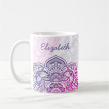 Taza personalizada Aion Mandala de 11 oz.