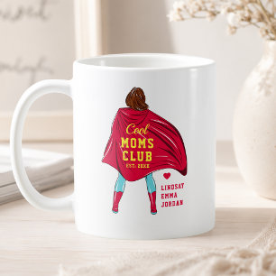 Café Taza personalizada "Club de Mamás Geniales" con no