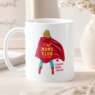 Café Taza personalizada "Club de Mamás Geniales" con no