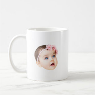 Café Taza personalizada con foto de bebé para el Día de
