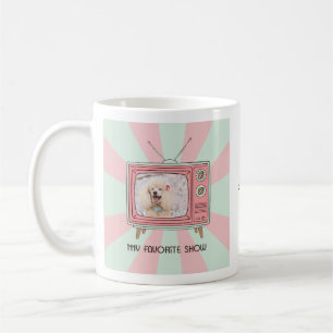 Café Taza personalizada con foto de Caniche, mamá de pe