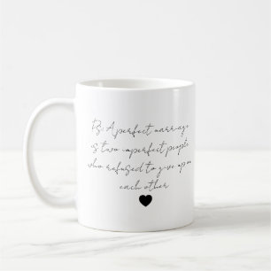 Café Taza Personalizada con Letra a Mano Taza de Cerámi