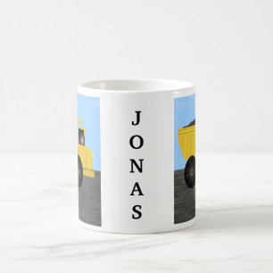 Café Taza Personalizada con Nombre de Volquete Jonas