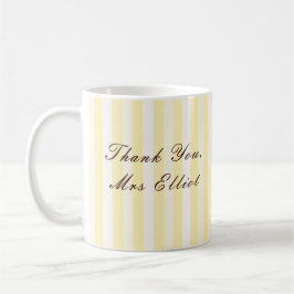 Café Taza Personalizada de Agradecimiento para Maestros