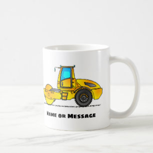 Café Taza Personalizada de Apisonadora, Regalo de Const