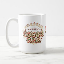Café Taza personalizada de Cocoa Bar | Chocolate calien