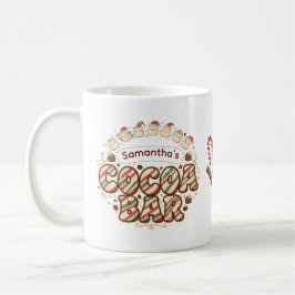 Café Taza personalizada de Cocoa Bar | Chocolate calien